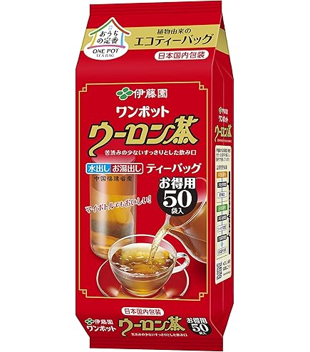 Amazon.co.jp: 伊藤園 ワンポット ウーロン茶 (エコティーバッグ) 4.0g