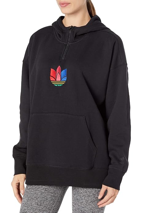 Adicolor 3D Trefoil Half-Zip Hoodie 
