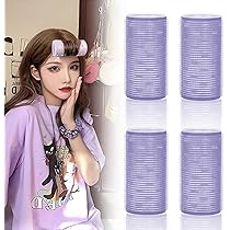 Amazon | マジックカーラー、カーラー 太め4個入り前髪カーラー