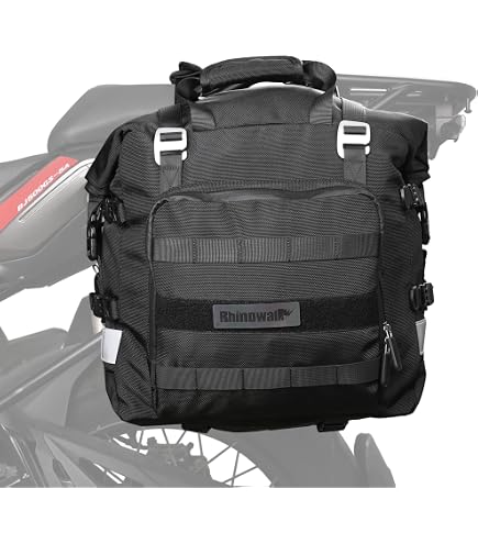 Amazon | Rhinowalk バイクサイドバッグ 防水 15L大容量