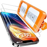 【一瞬貼り・気泡なし】TOCOL iPhone 14用 ガラスフィルム 硬度9H 高透過率 | ブルーライトカット 自動吸着 貼り付け簡単 耐衝撃性 強化ガラス スクリーン保護 指紋防止 気泡ゼロ タッチ滑らか 2点セット 6.1インチ