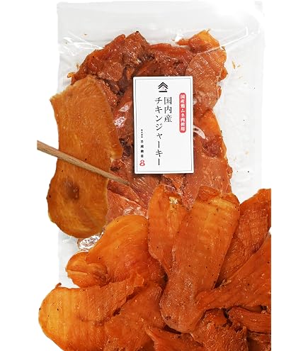 Amazon | 天然生活 チキンジャーキー (300g×3袋) 国産 鶏むね肉