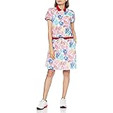 Amazon Co Jp キャロウェイ レディース ゴルフワンピース 吸汗速乾性 Uvカット 241 花柄 030 ホワイト M 0 服 ファッション小物