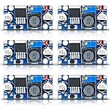MdskGang 6個 降圧コンバータ DC-DC 3.0-40V 〜 1.25-35V降圧ボードモジュール 3A電圧レギュレータLM2596電力変換ボード 出力調整可能な定電流電圧 36v 24vからアウトプット3v 5v 9v 12v電源安定器 