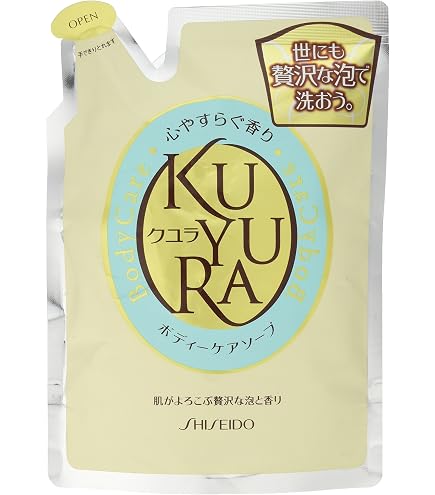 Shiseido シセイドウ クユラ ボディケアソープ 心華やぐ香り 550ml