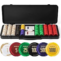Amazon | SLOWPLAY Godel 14g テキサスホールデム用クレイポーカー 