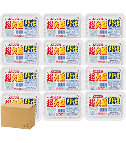 Amazon.co.jp: ペヤング ソースやきそば 超超超大盛 GIGAMAX 439g