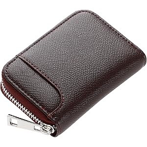 Maiwey クレジットカードケース カード入れ マイクロファイバーレザー カードケース スキミング防止 15ポケット じゃばら 小銭入れ メンズ レディース ギフト包装