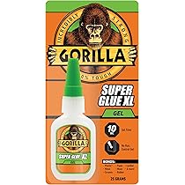 Amazon.co.jp: Gorilla（ゴリラ）強力接着剤 ジェル XL 25g クリア 1