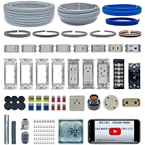 Amazon | 電気工事士 2種 技能試験セット 【材料一式】 1回練習用 電材