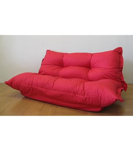 ふっくらソファ 幅116～] 2人掛け 肉厚フロアソファ リクライニング | 【公式