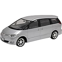 エスティマ シルバー ミニバン サンプル商品 模型 エスティマ シルバー