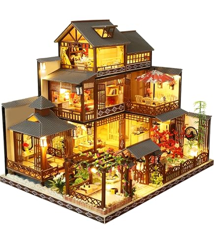 Amazon.co.jp: ドールハウスまたはモデル防塵カバードールハウス保護