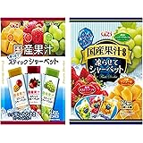 しんこう 国産果汁 スティックシャーベット9本入 国産果汁 凍らせてシャーベット12個入 計2個セット FK