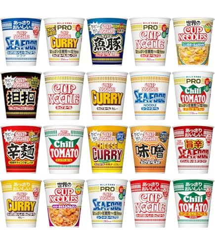 Amazon.co.jp: 日清食品 カップヌードルBIG 詰め合わせ 4種12食