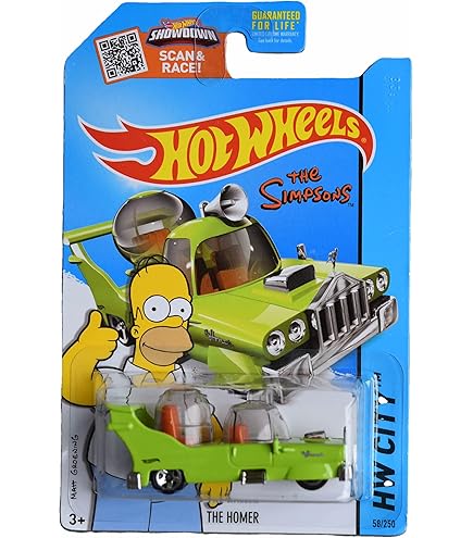 Amazon | Hot Wheels 2017 HW Screen Time The Simpsons Family Car
