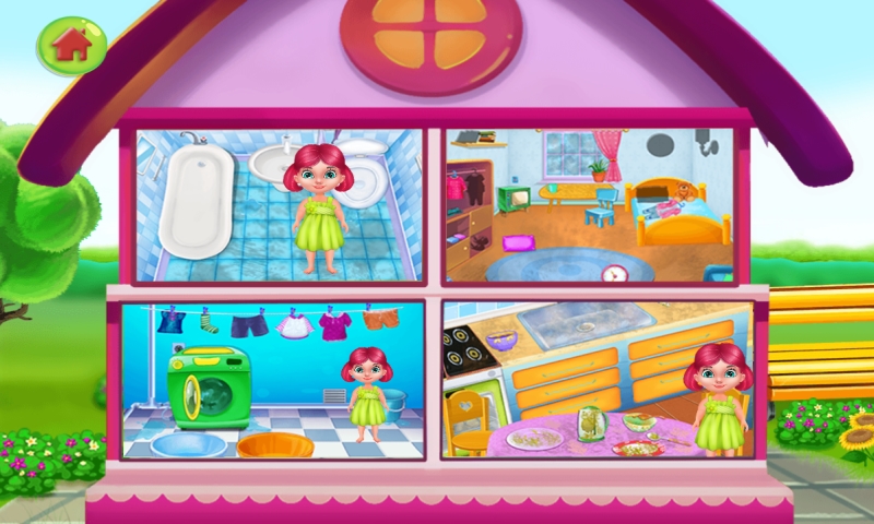 Amazon Co Jp ハウスクリーニング 家をクリーンアップ 子供と女の子のためのこのゲームでの洗浄のゲーム アクティビティを 無料ゲームを Android アプリストア