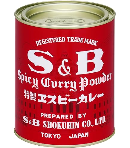 Amazon | エスビー 赤缶 カレーミックス パウダータイプ 200g 5個 中辛