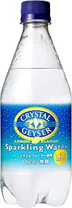 クリスタルガイザー スパークリングレモン 500ml&times;24本 [正規輸入品]