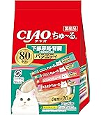 Amazon.co.jp: チャオ (CIAO) ちゅ~る 贅沢バラエティ 80本 猫用