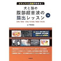【裁断済み】犬と猫の腹部超音波の描出レッスン　上巻　下巻 ビジュアルと動画でわかる！ 犬と猫の腹部超音波の描出レッスン 下巻