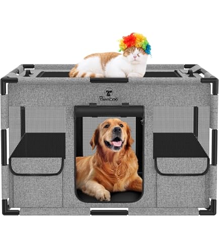 Amazon | カインズ(CAINZ) ペットサークル 幅92cm 奥行92cm 高さ43cm