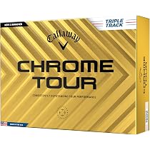 Amazon | キャロウェイ(Callaway) ゴルフボール CHROME TOUR YLW 24