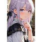 孤高のクーデレ王女がご執心！？オレは王城追放の平民なのに、なぜか二人っきりで逃避行！ iPhone(640×960)壁紙 ティスリ
