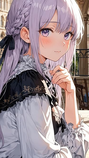 孤高のクーデレ王女がご執心！？オレは王城追放の平民なのに、なぜか二人っきりで逃避行！  iPhone/Androidスマホ壁紙(750×1334)-1 - ティスリ