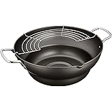 和平フレイズ 天ぷら鍋 揚げ物 フライ エコラーレ 28cm 両手 段付 鉄製 シリコン加工 日本製 ER-7796