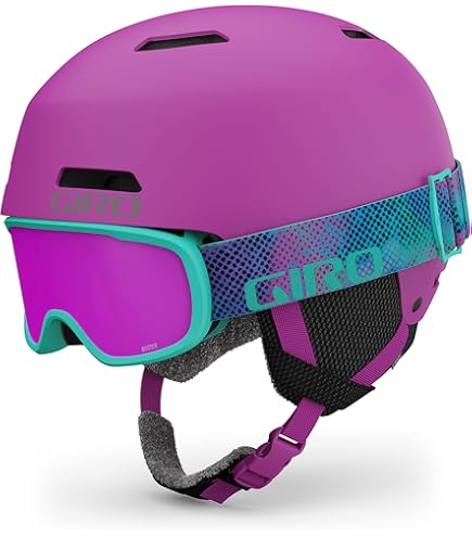 美品GIROキッズSサイズ スキーヘルメット、ゴーグル Amazon | GIRO ジロ スキー ヘルメット キッズ ジュニア 2025 Spur