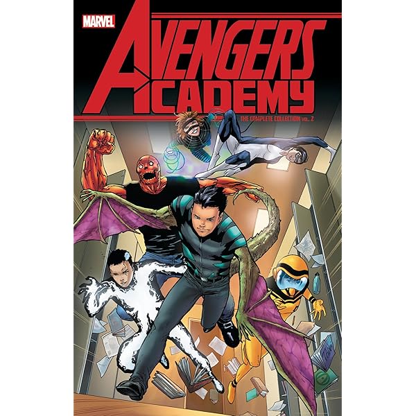 アメコミ・英語　アベンジャーズ・アカデミー　コンプリートコレクション①〜③巻 Amazon.com: Avengers Academy: The Complete Collection Vol. 2