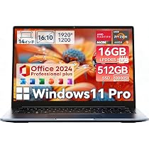 Amazon.co.jp: ノートパソコン Office 2024搭載 CHUWI CoreBook Air 14