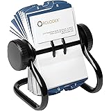 ROLODEX BUSINESS FILE BLACK 400CAP 67236 [並行輸入品]