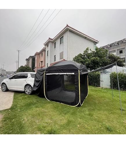 Amazon.co.jp: カーサイドタープ トランクテント SUVラポップアップ