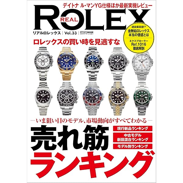 Amazon.co.jp: REAL ROLEX vol.33 (CARTOP MOOK) 電子書籍: 交通