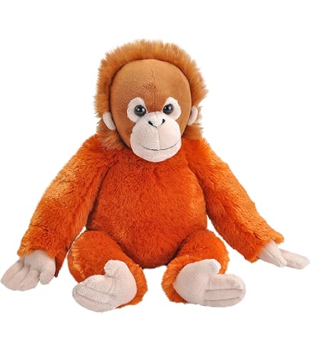 Keeleco Plüschtier Orang-Utan – 18 Cm – 100% Recycelt – Umweltfreundlich – Waschbar Keeleco Plüschtier Orang-Utan – 18 Cm – 100% Recycelt – Umweltfreundlich – Waschbar