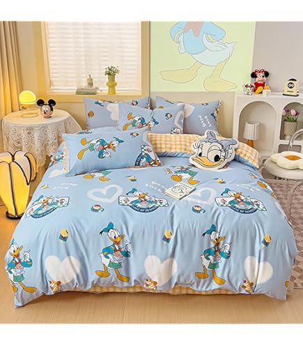 Amazon｜くまのプーさん 布団カバー 掛け布団カバー 綿100% 3点セット