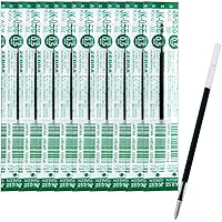 ゼブラ ジェルボールペン替芯 多色多機能 JK-0.5芯 緑 10本 B-RJK-G