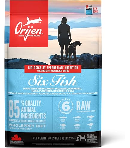 Amazon.co.jp: オリジン シックスフィッシュドッグ 2KG : ペット用品