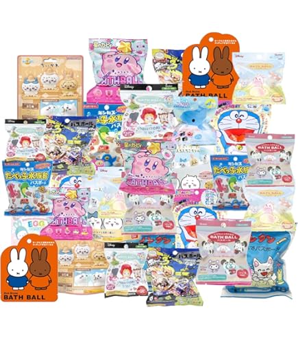 Amazon | カラフルバスフィズ ちいかわ バスボール 入浴剤 マシュマロ