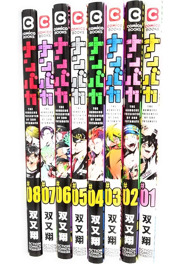 ナンバカ　漫画　1 2 3 4 5巻　初版　帯付き　非売品　ポストカード ナンバカ(1) (アクションコミックス(comico books)) | 双又翔 |本