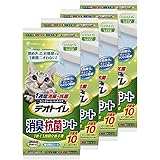 Amazon デオトイレ 1週間消臭 抗菌 飛び散らない消臭 抗菌サンド 4l デオトイレ 猫砂 通販