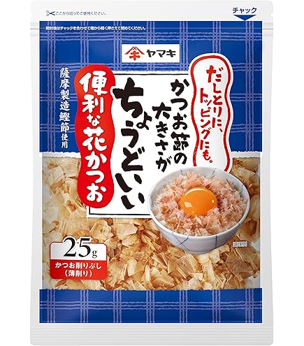Amazon.co.jp: ヤマキ 便利な花かつお 薩摩 25g ×10個 : 食品・飲料・お酒