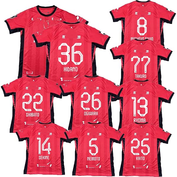 Amazon.co.jp: [LAXIDAI] 2026年 対応浦和レッズ ユニフォーム Tシャツ