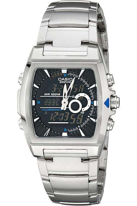 Casio Men's EFA120D-1AV Ana-Digi Edifice Thermometer Bracelet Watch : Casio:  Amazon.com.au: Clothing, Shoes \u0026 Accessories