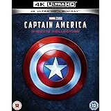 キャプテン・アメリカ 4K トリロジーBOX [4K UHD+Blu-ray リージョンフリー ※4K UHDのみ日本語有り](輸入版) -Captain America 4K UHD Trilogy -