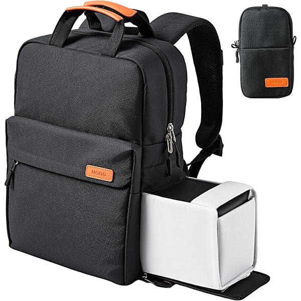 Amazon.co.jp: [エルラノ] カメラリュック カメラバッグ 上下2気室