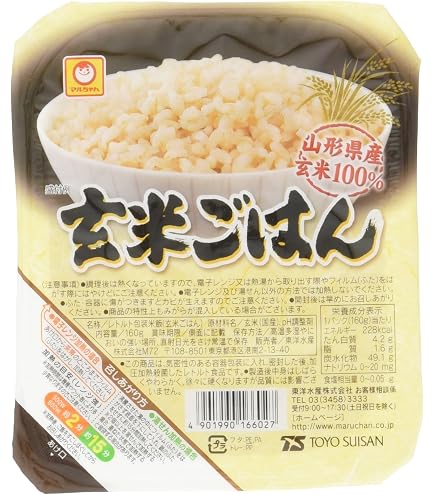 Amazon | 東洋水産 マルちゃん 玄米ごはん 3P | インスタントごはん 通販