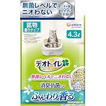 Amazon | デオトイレ 複数ねこ用ふんわり香る消臭・抗菌シート